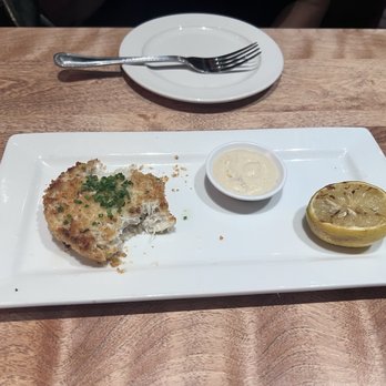 Seasons 52 - The delightful crab cake. - Seafood Near Me - Birmingham, Alabama Seasons 52 - The delightful crab cake. - Seafood Near Me - Birmingham, Alabama