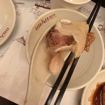 Mian - Pork and Shrimp Pan Fried Dumpling (25min) 鲜虾猪肉锅贴 that's raw - Noodles Near Me - Costa Mesa, California
