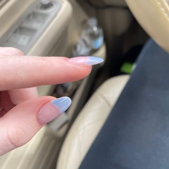 Camellia Nail Spa - weird french tip and uneven filing - Nail Salons Near Me - Rainbow City, Alabama Camellia Nail Spa - weird french tip and uneven filing - Nail Salons Near Me - Rainbow City, Alabama