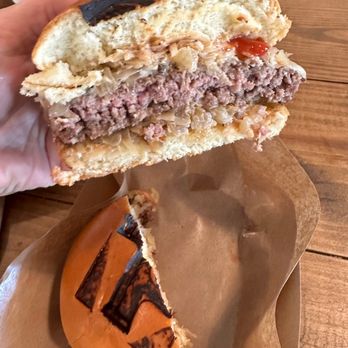 The Palomino - The Kraut Burger - Gastropubs Near Me - Georgetown, Texas
