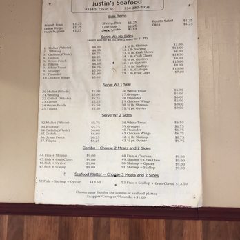 JUSTIN’S SEAFOOD - Updated July 2025 - 10 Photos - 4334 S Court St ...