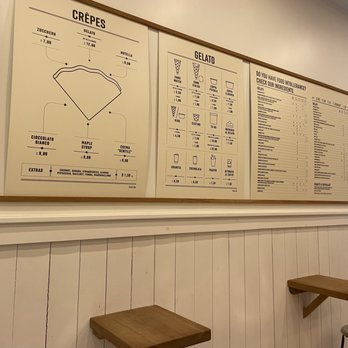 Gelateria Gentile - a baseball game schedule on the wall - Ice Cream & Frozen Yogurt Near Me - New York, New York Gelateria Gentile - a baseball game schedule on the wall - Ice Cream & Frozen Yogurt Near Me - New York, New York