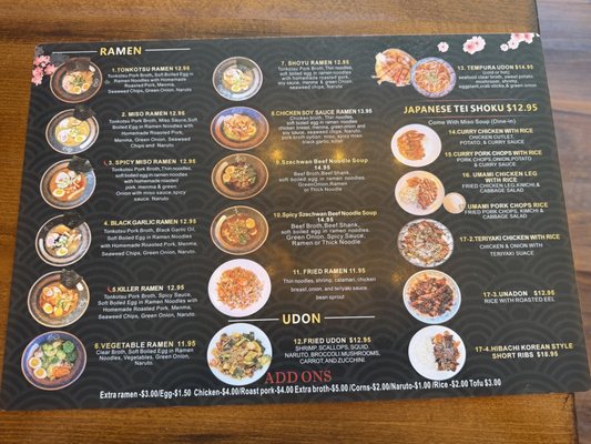 Menu photo 2 Umami Ramen House #2 El Paso, TX Menu photo 2 Umami Ramen House #2 El Paso, TX