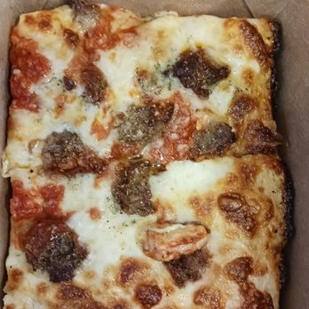 The Pizza Shoppe - Meatball Parmesan pizza. Delicious goodness  . - Pizza Near Me - Rochester, New York