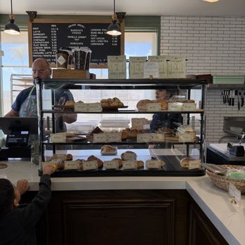 The Merchant - Pastry shelf and menu (partial) - Coffee & Tea Near Me - Long Beach, California The Merchant - Pastry shelf and menu (partial) - Coffee & Tea Near Me - Long Beach, California