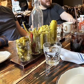 Jacob's Pickles - 4 Pickle Sampler - Comfort Food Near Me - New York, New York