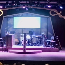 6th Street Playhouse - Patsy Cline stage.