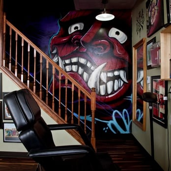 Dead Serious Tattoos - Mural By: Cody DST and Tony Reyes RTD - Tattoo Near Me - Willow Springs, Illinois Dead Serious Tattoos - Mural By: Cody DST and Tony Reyes RTD - Tattoo Near Me - Willow Springs, Illinois