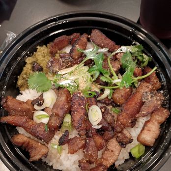 Teawich - Candied pork belly bowl - Bubble Tea Near Me - Upland, California