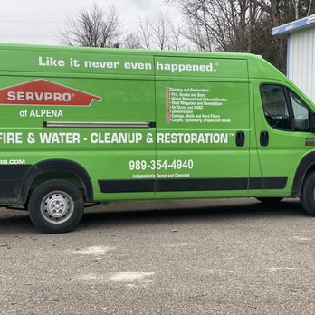 SERVPRO of Alpena - Servpro is ready for any emergency ! - Damage Restoration Near Me - Alpena, Michigan SERVPRO of Alpena - Servpro is ready for any emergency ! - Damage Restoration Near Me - Alpena, Michigan