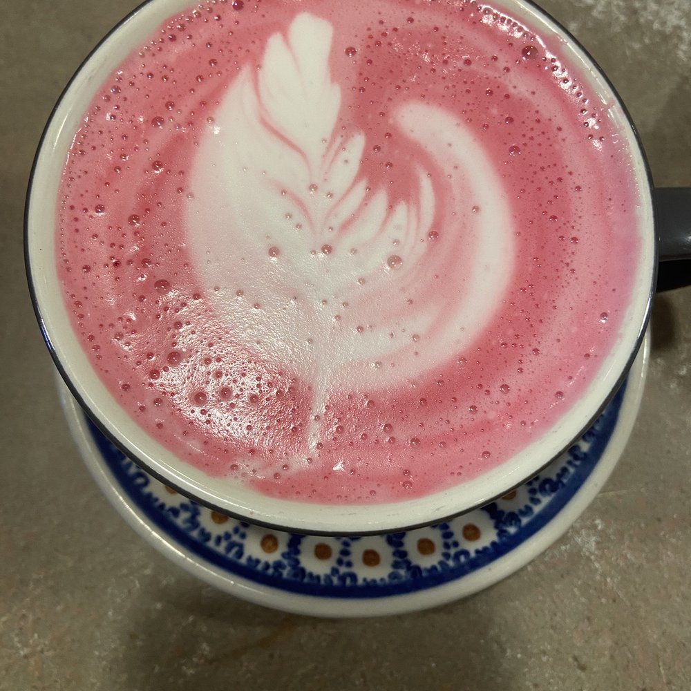 Gryphon Cafe - Beet latte - Coffee & Tea Near Me - Wayne, Pennsylvania