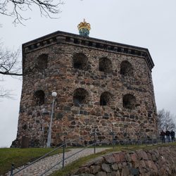 Skansen Kronan - On the way back down, we took the ramp this time to give our tickers a break