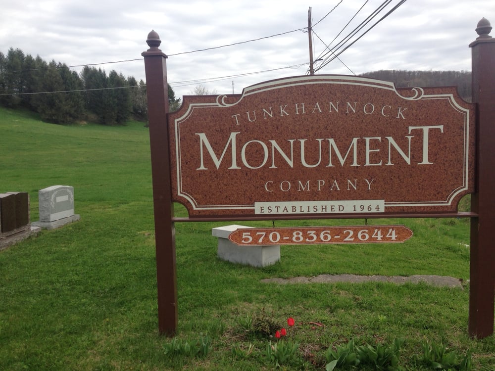 TUNKHANNOCK MONUMENT CO Updated July 2024 629 Sr 6 W, Tunkhannock