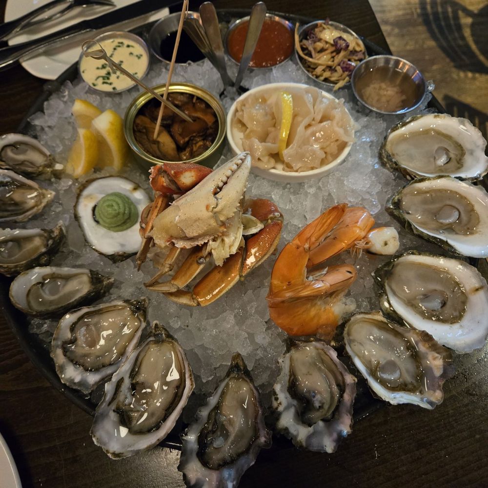 Taylor Shellfish Oyster Bar - Sampler - Seafood Near Me - Seattle, Washington Taylor Shellfish Oyster Bar - Sampler - Seafood Near Me - Seattle, Washington