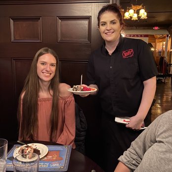The Old Spaghetti Factory - Birthday party celebration that turned into a double-birthday celebration!! (It was our waitresses birthday too, so we gave her some cake!) - Italian Near Me - Spokane, Washington The Old Spaghetti Factory - Birthday party celebration that turned into a double-birthday celebration!! (It was our waitresses birthday too, so we gave her some cake!) - Italian Near Me - Spokane, Washington