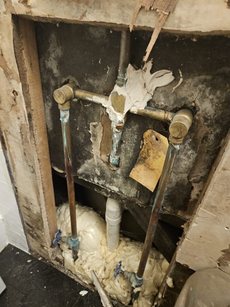 Slide of Anthony's plumbing and masonry repair