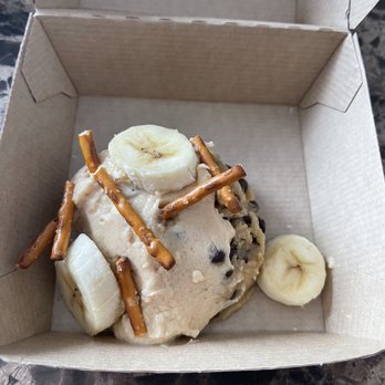 Cinnaholic - Salted Elvis Cookie Dough Scoop - Bakeries Near Me - Ann Arbor, Michigan Cinnaholic - Salted Elvis Cookie Dough Scoop - Bakeries Near Me - Ann Arbor, Michigan