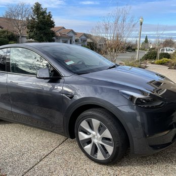 Royal Tint - Rocklin - Tesla Model Y - Car Window Tinting Near Me - Rocklin, California Royal Tint - Rocklin - Tesla Model Y - Car Window Tinting Near Me - Rocklin, California