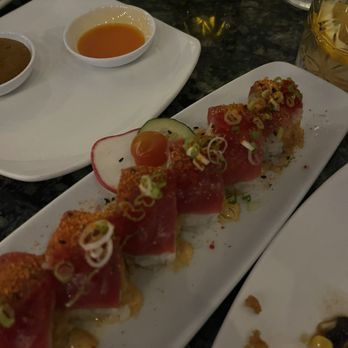 Oku - Spicy flying Newton roll - Sushi Bars Near Me - Santa Barbara, California Oku - Spicy flying Newton roll - Sushi Bars Near Me - Santa Barbara, California