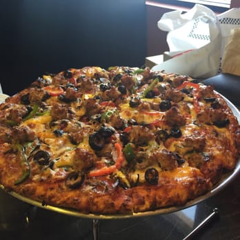 SLICED - Custom combination with pepperoni, sausage and a nice mix of veggies. - Pizza Near Me - Bakersfield, California