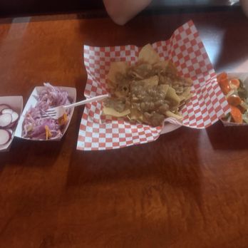 Taquería La Famosa - Amazing free sides habanero onions, free beans on tortilla chips SO GOOD!!! My favorite restaurant!! - Mexican Near Me - Palmdale, California