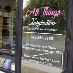 All Things Inspiration Christian Bookstore & Giftique East Cobb - Welcome To All Things Inspiration Christian Bookstore & Giftique!