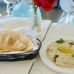 Layl Restaurant - Fire roasted eggplant- Babaganoush