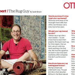 Terry's Rugs - when you love rugs and care for them as if they were patients rugs ,lol
YES TERRY LOPES , ALWAYS IN GOOD 
THANKS FOR YOUR  SUPPORT.