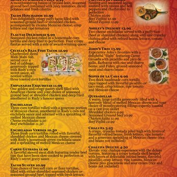 Rudy’s Tex-Mex - ows the menu - Tacos Near Me - Converse, Texas