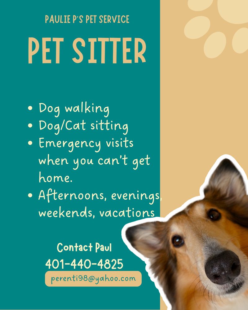 PaulieP's Animal Service - pet boarding facility in Cranston, RI