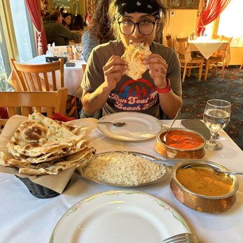 Kamal Palace - Naan Bread Garlic Naan Bread Lamb Malai Paneer Masala Pillau Rice - Indian Near Me - Long Beach, California Kamal Palace - Naan Bread Garlic Naan Bread Lamb Malai Paneer Masala Pillau Rice - Indian Near Me - Long Beach, California
