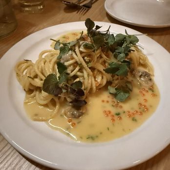 Wynona - Pasta with clams - Italian Near Me - Toronto, Ontario Wynona - Pasta with clams - Italian Near Me - Toronto, Ontario