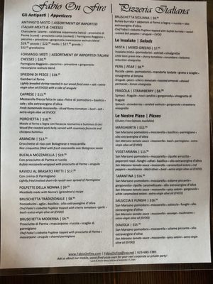 Menu photo 6 Fabio On Fire Peoria, AZ
