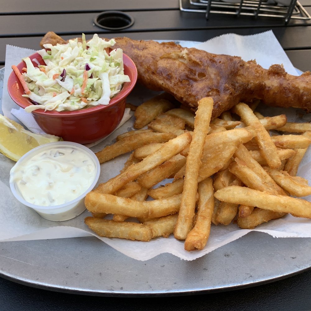 Temple Bar & Grille - Beer battered Haddock Dinner Friday Special - American Near Me - Rochester, New York