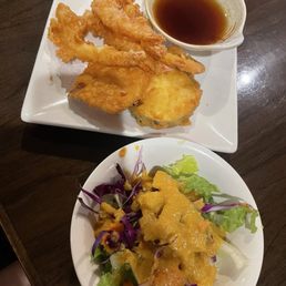 Shrimp and Vegetable Tempura Lunch