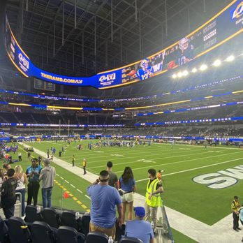 SoFi Stadium - Corner of the field post game - Stadiums & Arenas Near Me - Inglewood, California SoFi Stadium - Corner of the field post game - Stadiums & Arenas Near Me - Inglewood, California