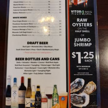 Vito's Pizza Bar & Grill - Italian Near Me - Amherst, Virginia Vito's Pizza Bar & Grill - Italian Near Me - Amherst, Virginia
