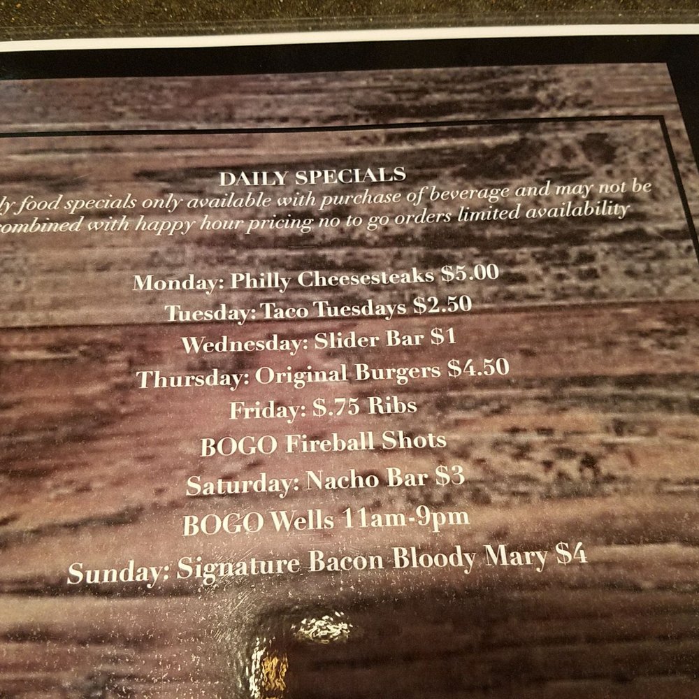 Bierhaus - the menu of the restaurant - Beer Bar Near Me - Mount Angel, Oregon