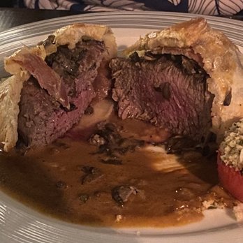 Martin's - Beef Wellington cooked perfectly - German Near Me - Key West, Florida Martin's - Beef Wellington cooked perfectly - German Near Me - Key West, Florida