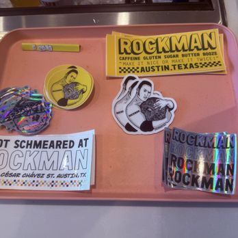 Rockman Coffee and Bakeshop - Is that the Rock?!? - Coffee & Tea Near Me - Austin, Texas