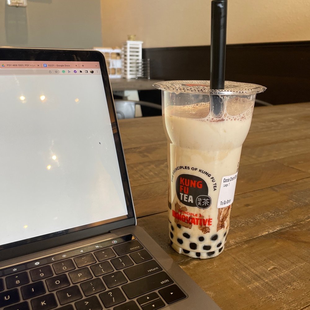 Kung Fu Tea - Cocoa Cream/Original Wow - Bubble Tea Near Me - Las Vegas, Nevada