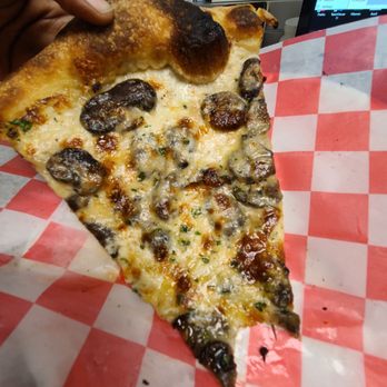 Upside Pizza - My mushroom slice - Pizza Near Me - New York, New York