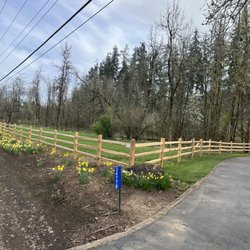Island Fence - Split Rail
