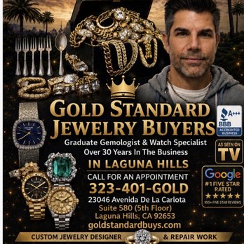 Gold Standard - Who we are !! - Gold Buyers Near Me - Laguna Hills, California Gold Standard - Who we are !! - Gold Buyers Near Me - Laguna Hills, California