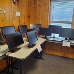 WMU Surplus Sales - An audience of monitors