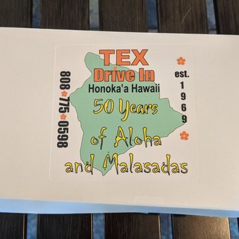Tex Drive In - Fast Food Near Me - Honokaa, Hawaii Tex Drive In - Fast Food Near Me - Honokaa, Hawaii