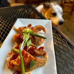 Patrick Henry's Pub & Grille - Pulled Pork Wonton (and Frankie)