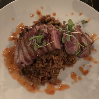 Drew's Bayshore Bistro - Long Island Duck Duo - New American Near Me - Keyport, New Jersey