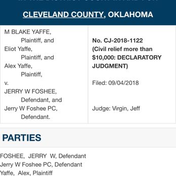 Foshee & Yaffe - Bankruptcy Law Near Me - Oklahoma City, Oklahoma Foshee & Yaffe - Bankruptcy Law Near Me - Oklahoma City, Oklahoma