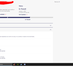 USPS - My package was at this facility from December 26th to January 2nd